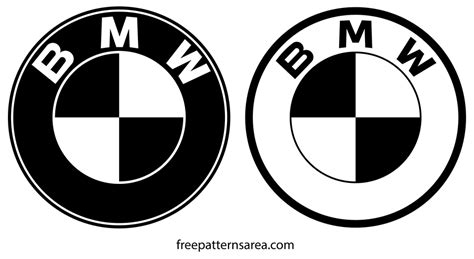 Bmw Logo Symbol Vector Clipart Files Freepatternsarea