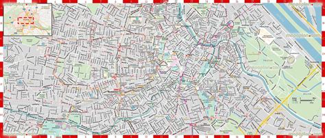 Detailed Printable High Quality Road Guide Street Names Large Scale
