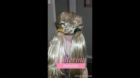 This look is similar to the ones worn by ballerinas. Ballerina Hairstyles - YouTube