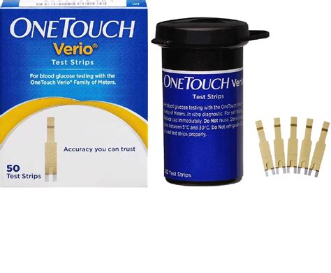 Buy One Touch Verio Glucometer Test Strips Box Of Online Get Upto