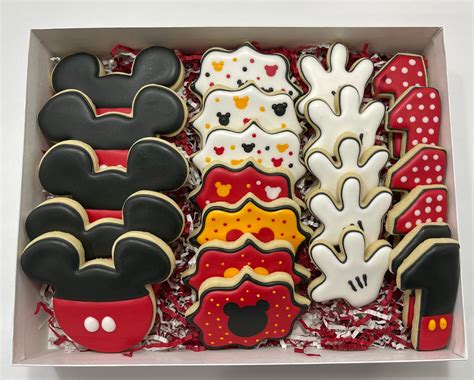 Mickey Mouse Sugar Cookies Etsy