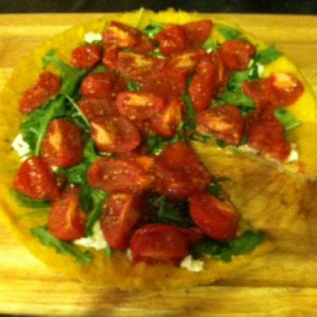 Learn how to prepare this easy stuffed campari tomatoes recipe like a pro. Polenta tart with goat cheese, arugula and roasted Campari ...