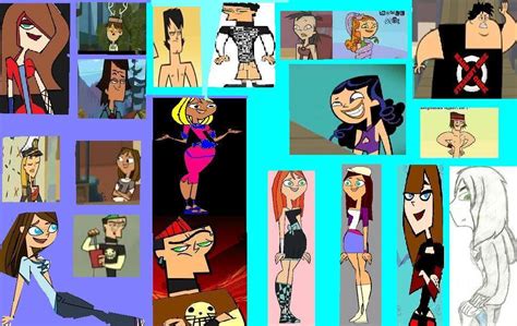 The Cast Of Total Drama Goes Hollywood Total Drama Island Fan Art