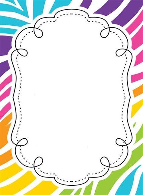 Margenes Borders For Paper Clip Art Borders Boarders And Frames Diy