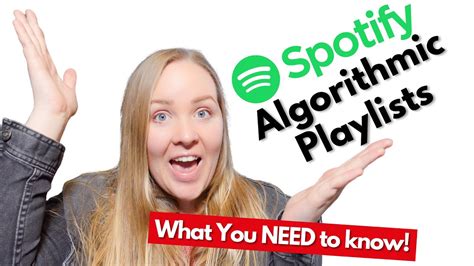 Spotify Algorithmic Playlists Explained What You Need To Know Youtube