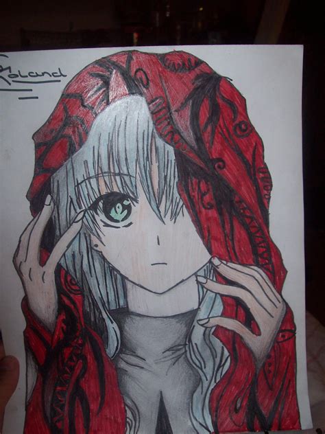 Hooded Anime Girl By Gemzi18 On Deviantart