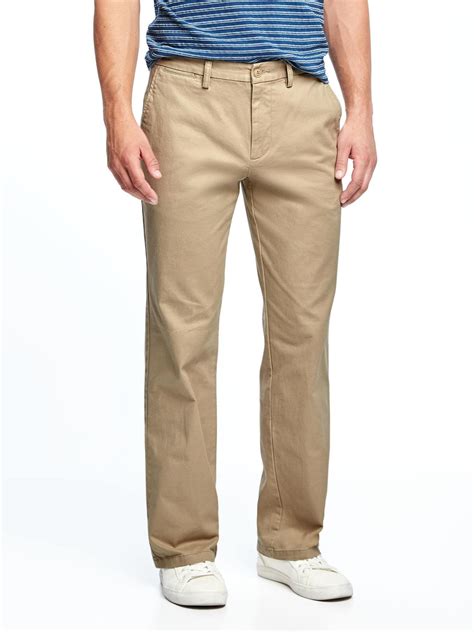 Loose Ultimate Built In Flex Chinos For Men Old Navy Khaki Pants
