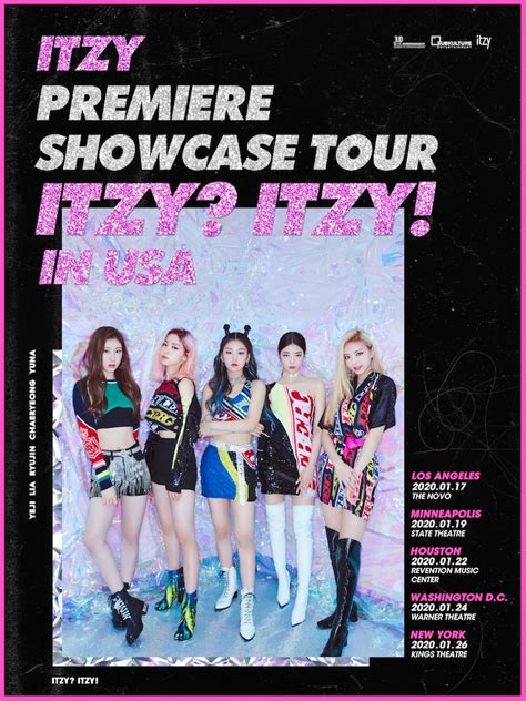 Update Itzy Announces Venues For Us Stops Of Upcoming Showcase Tour