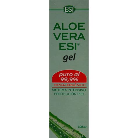 I've read that aloe vera is not a significant source of moisture so what exactly is the marketing goal here? GEL ALOE VERA PURO AL 99,9% HIPOALERGÉNICO 100 ML ESI ...