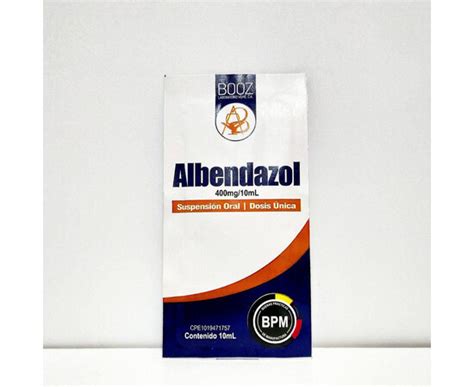 MEDICINA ALBENDAZOL MG ML SUSPENSION ORAL SOBRE ML Sihay Com