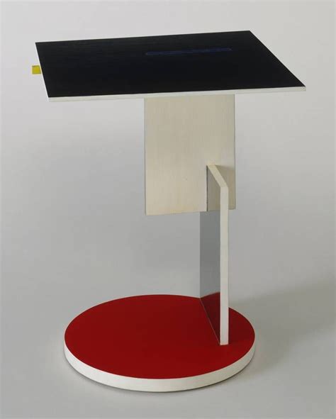 Gerrit Rietveld Side Table 1923 Moma Bauhaus Unique Furniture Art