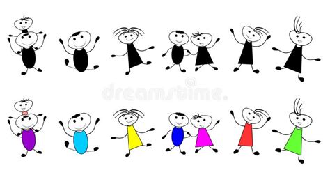 Happy Kids Stock Vector Illustration Of Cute Education 56793779