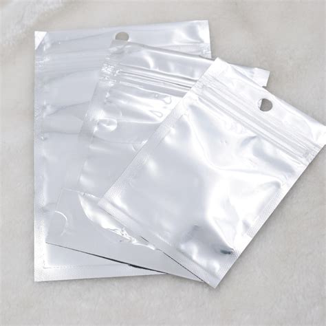 30pcs Pouches Reclosable Plastic Bag Zip Lock Poly Bags Jewelry