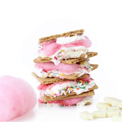 Cotton Candy Smores And Sprinkle Marshmallows