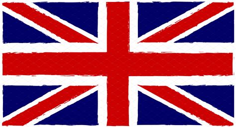 British Flag Old Style Vector Graphic Objects ~ Creative Market