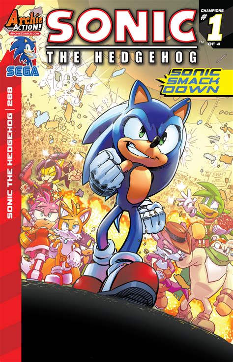 Comic Review Sonic The Hedgehog 268 Nerdspan