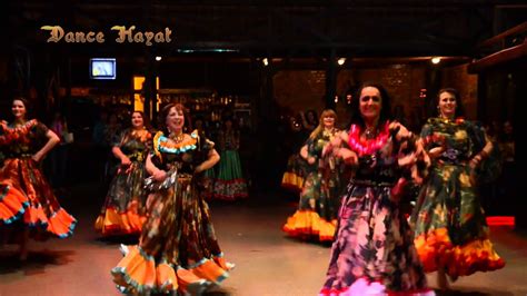 Цыганский танец с бубнами Youtube