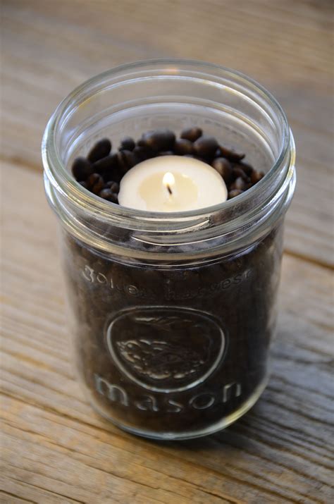 Anyone can learn to carve candles using the simple candlefun method. Coffee Candle. Beans + Jar + Tealight Candle = Fun