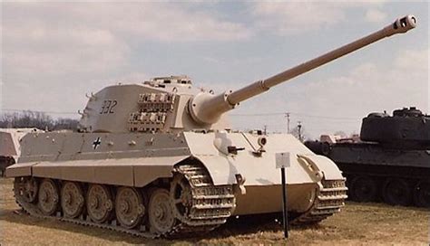 Surviving German King Tiger Ii Ausf B Heavy Tank At The National Armor