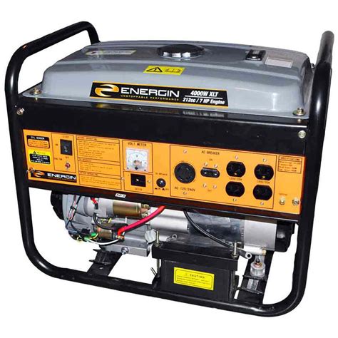 Energin® 4,000 - watt Electric Start Generator - 228326, Portable ...
