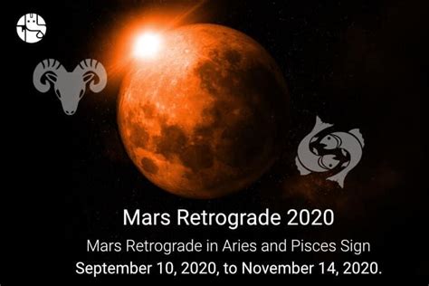 How Mars Retrograde 2020 Affect Your Moon Sign