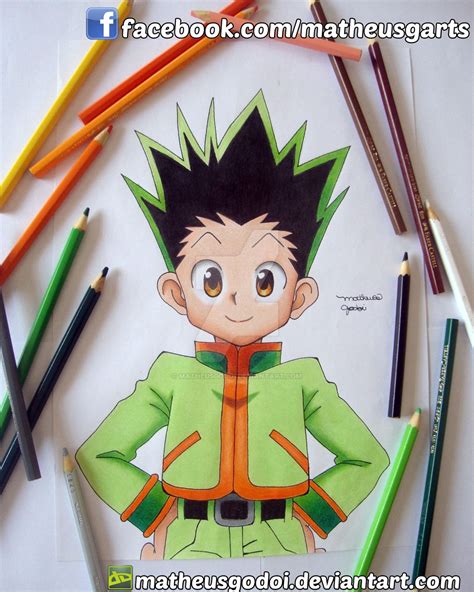 Gon Freecs Hunter X Hunter By Matheusgodoi On Deviantart