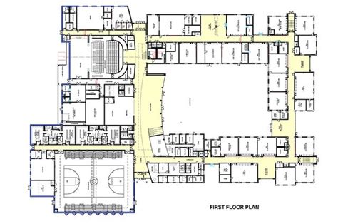 Simple School Floor Plan