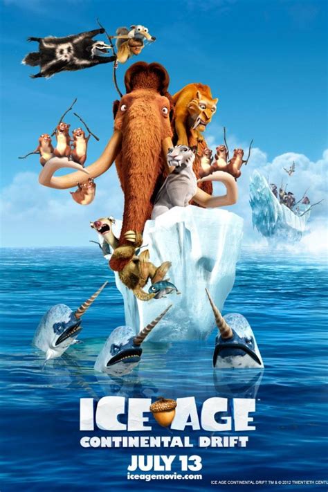 Review Ice Age Continental Drift 2012 At The Movies