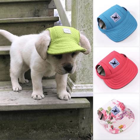 Dog Sport Hat Baseball Cap Protection With Style Pet Dogs Pets