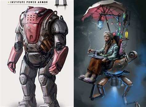 Does Fallout 4s Concept Art Hint At Underwater Dlc Real Game Media