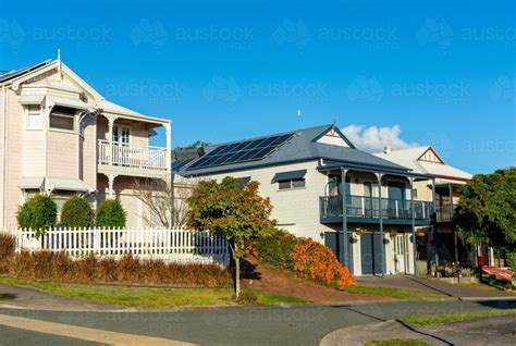 Image Of Houses In An Australian Suburb Austockphoto