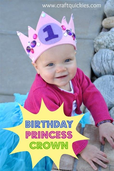Birthday Princess Crown Tutorial