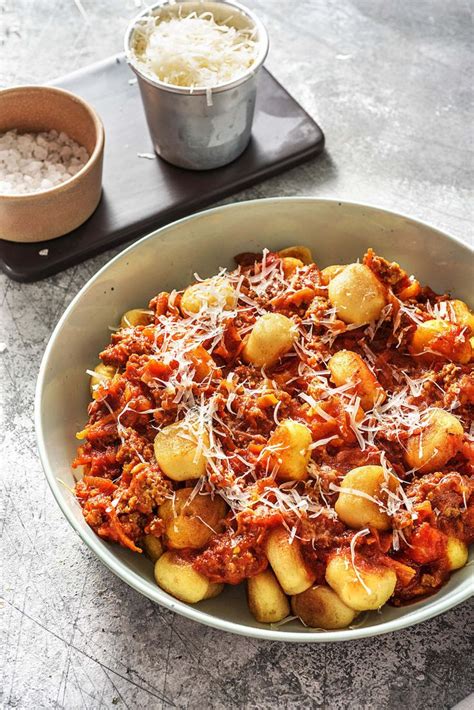 See more ideas about hello fresh recipes, hello fresh, recipes. Gnocchi Bolognese Recipe | HelloFresh | Recipe | Recipes ...