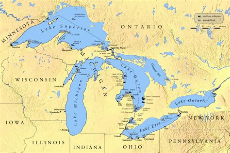 Great Lakes Shipwrecks List