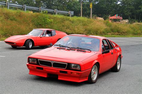 Two Exotic Classic Italian Sports Cars Editorial Stock