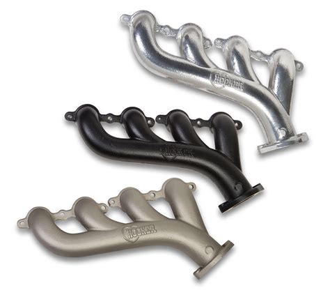 New Hooker Cast Iron Exhaust Manifolds For Gm Ls Engines Holley Motor Life