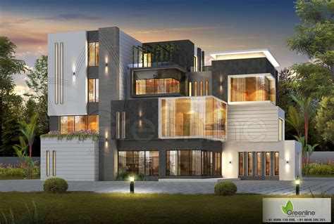 Proposed Modern House In Keniya Greenlinearchitects Modern