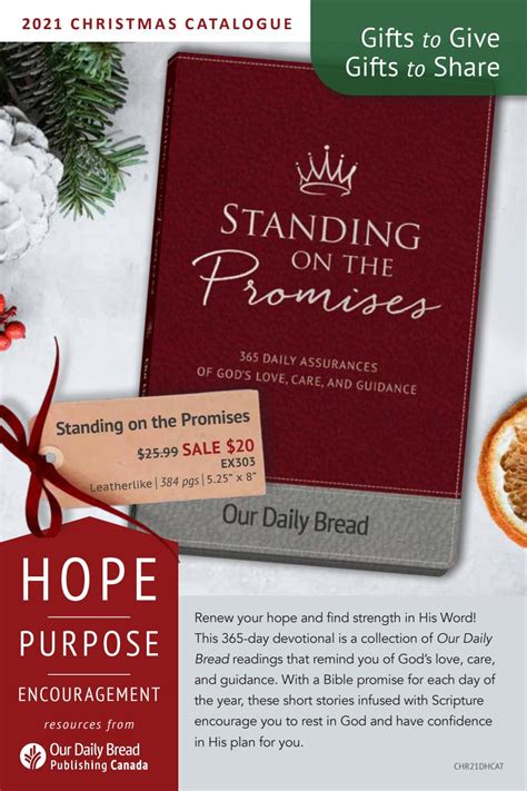 2021 Christmas Catalogue Our Daily Bread Publishing Canada By Our