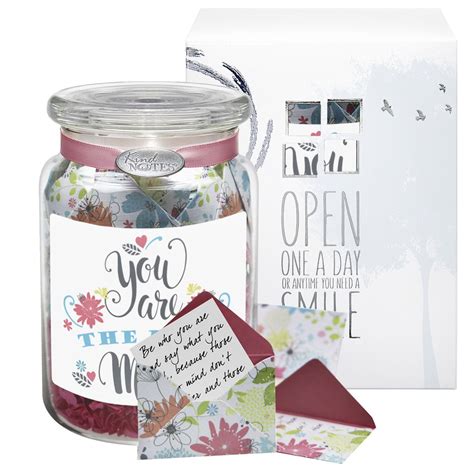 What are some gift ideas for a. Refreshing Floral Best Mom Jar of Notes | Best birthday ...