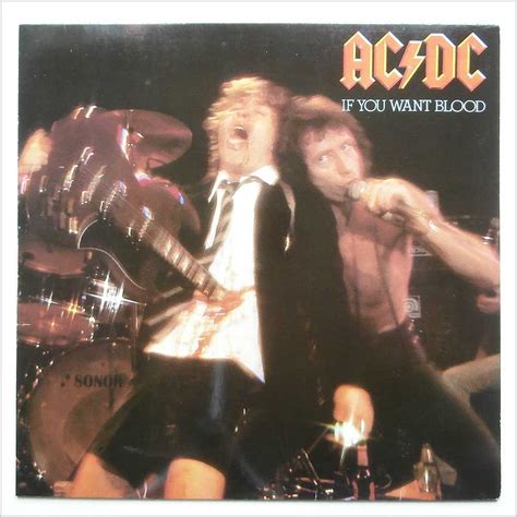Acdc If You Want Blood Youve Got It Lp Music