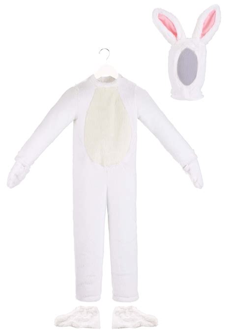 White Bunny Kids Costume