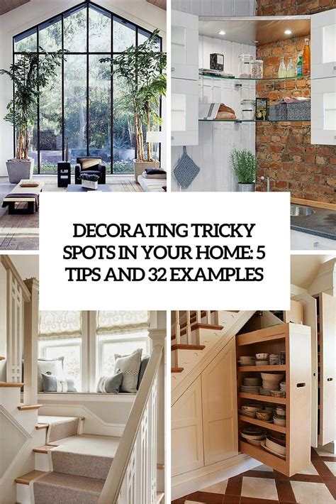 Unique Home Decor Ideas For All These Tricky Spots 5 Tips
