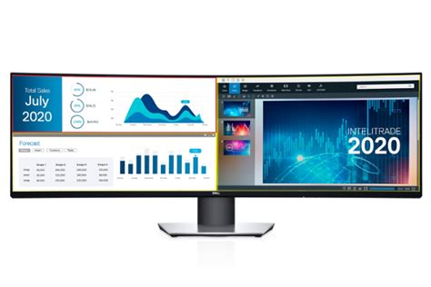 Dell Ultrasharp 49 U4919dw Announced As Worlds First 49 Inch Curved