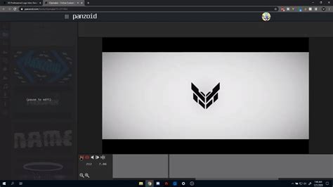 How To Change The Logo In My Panzoid Intro Template Cc Youtube