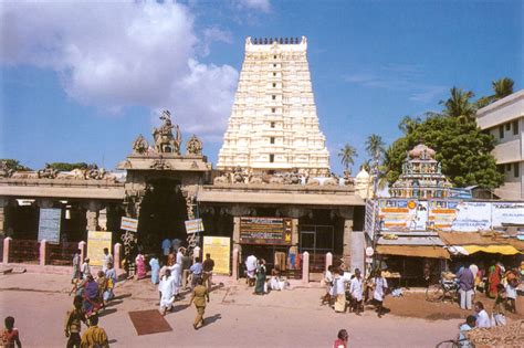 Tamil Nation Dravidian Temple Architecture Rameswaram