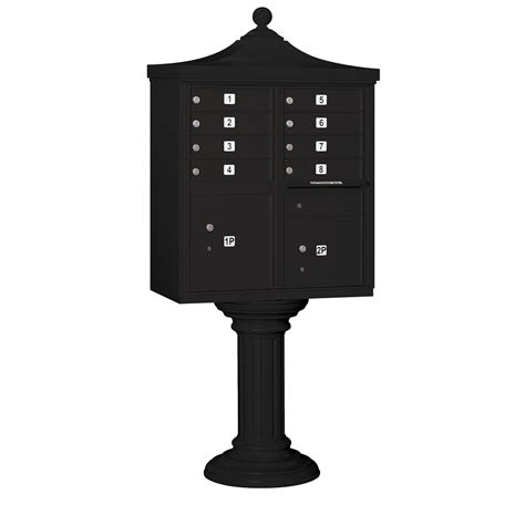 There are dozens of email providers in germany, but what are the most popular there? 8 Door Regency Decorative Cluster Mailbox by Salsbury - Black