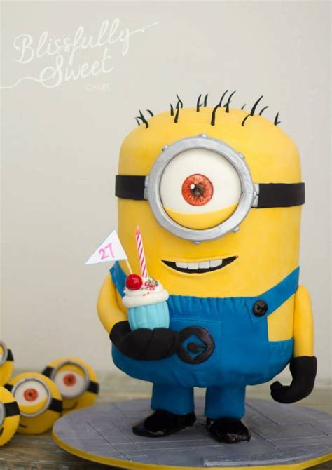 With the new minion movie coming out this summer, i decided i would make a fun little minion cake for my boy turning 7 this year. Make a 'One in a Minion' Cake With These Minion Cake Ideas!