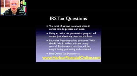 IRS Tax Questions For 2012 2013 YouTube
