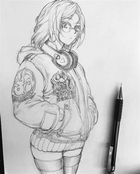이미지 그림 Anime Drawings Sketches Pencil Art Drawings Anime Sketch Manga Drawing Sketchbook