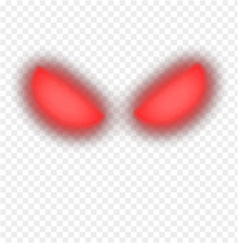 Red Glowing Eyes Png Image With Transparent Background